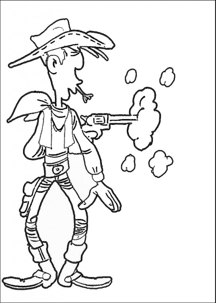 lucky_luke_coloring_page_2