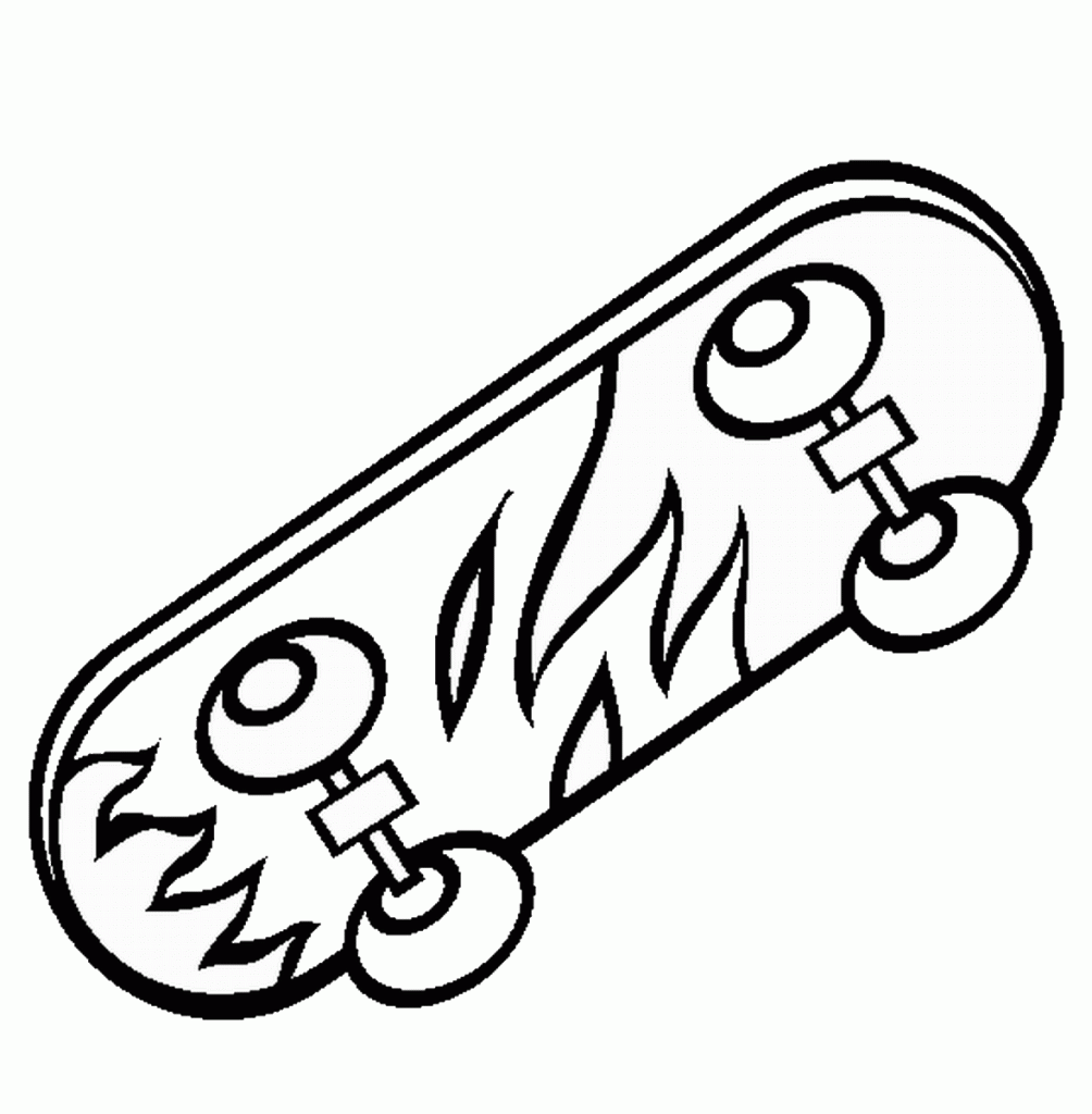 skateboard_coloring7